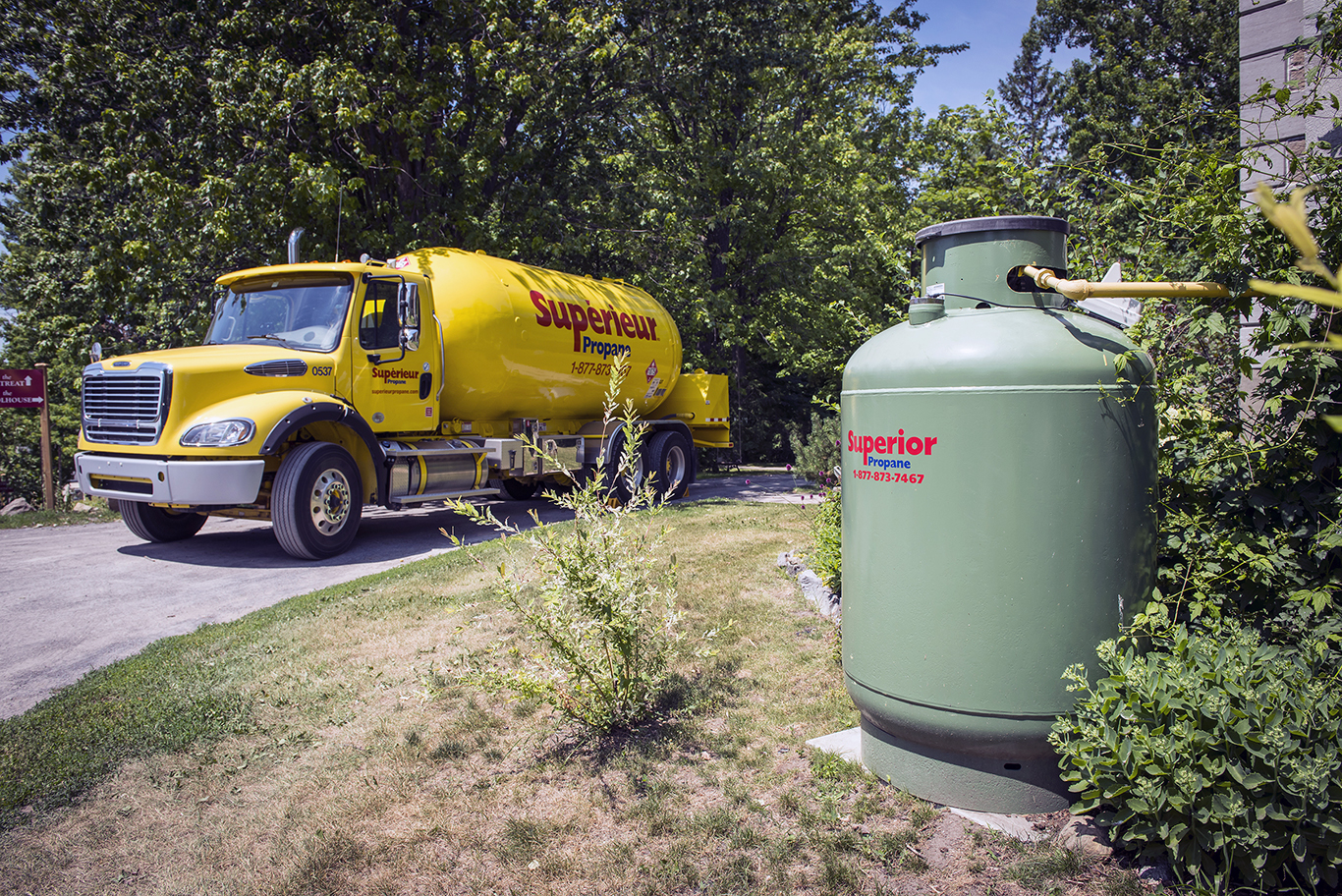 Truck and 420 Tank