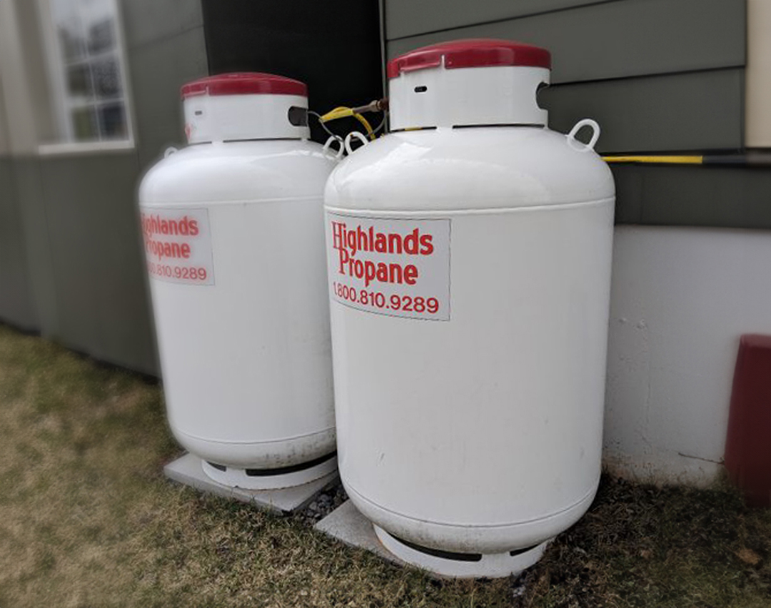 Highlands propane cylinders
