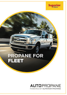 Propane For Auto Brochure Cover Page.