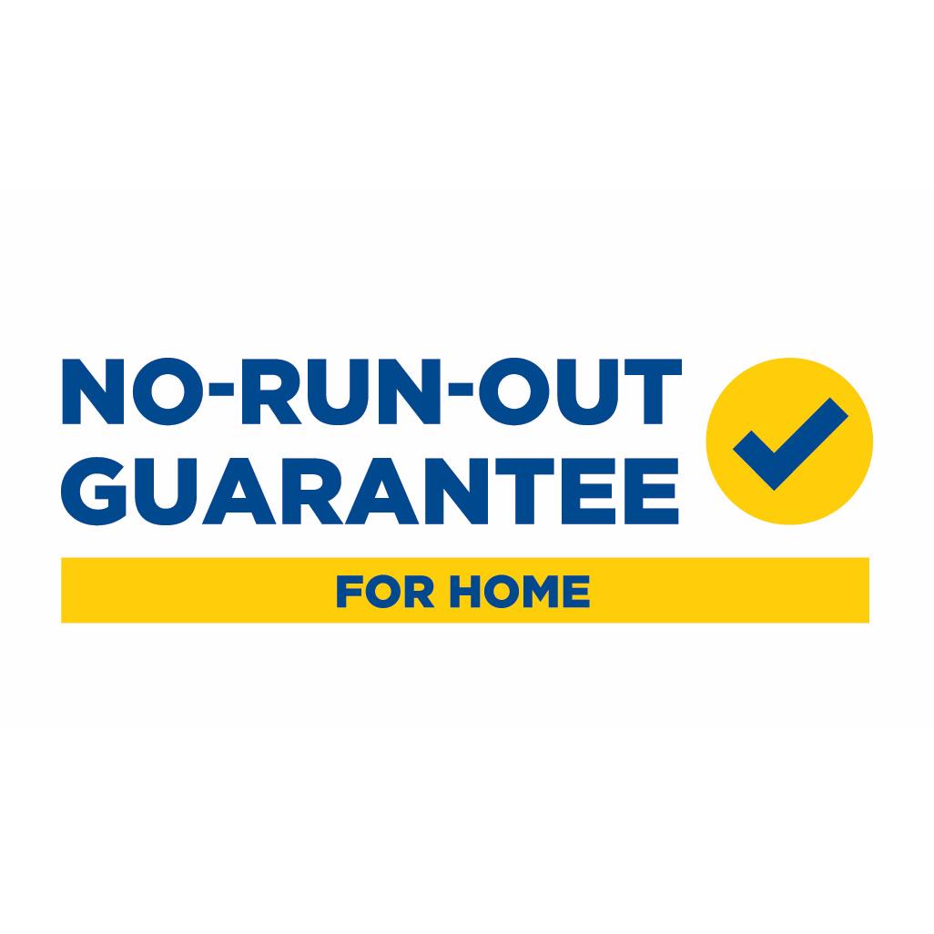 Superior Propane No Run Out Guarantee For Home Logo.