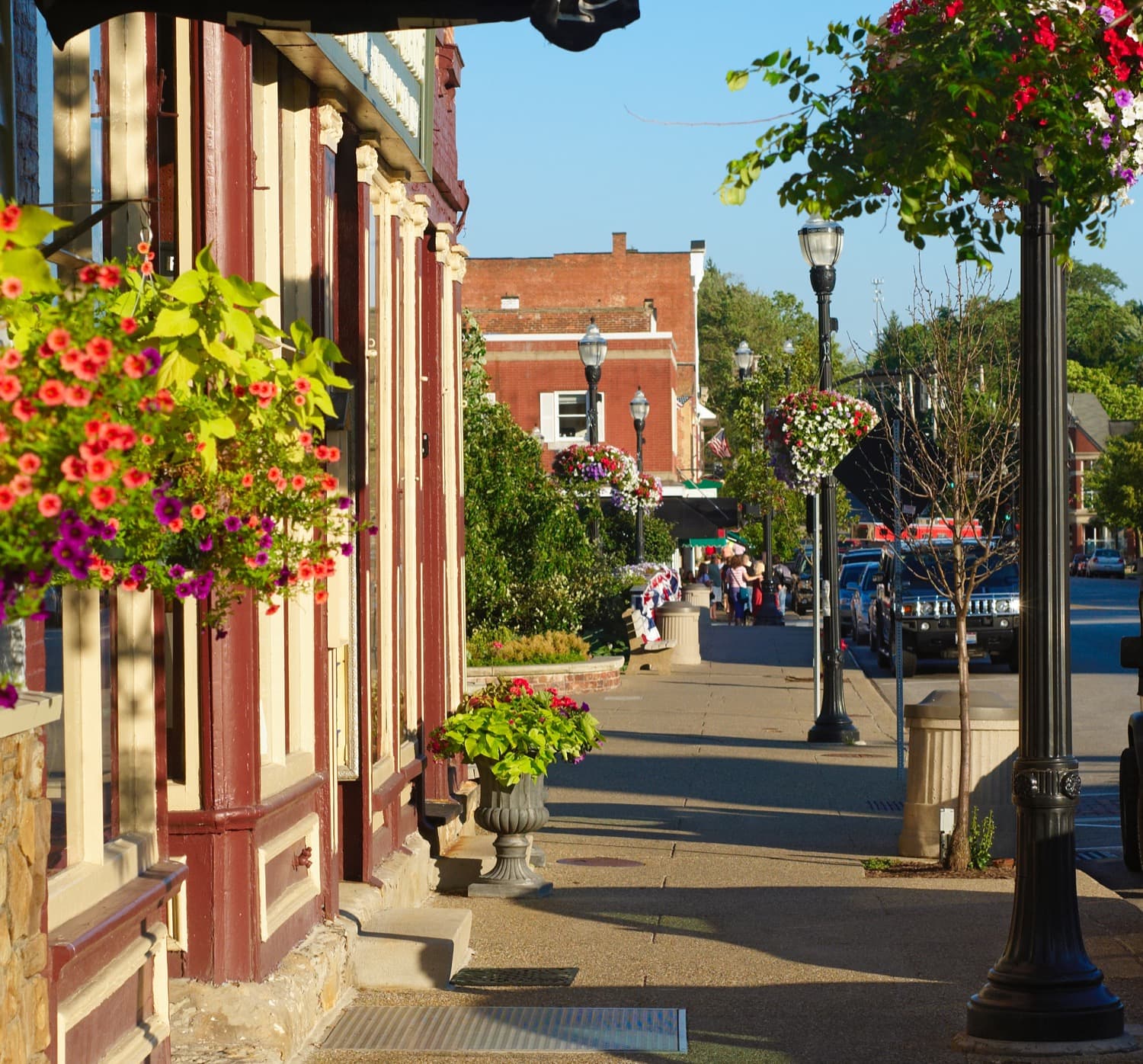 Mainstreet of a small town in Ontario. 