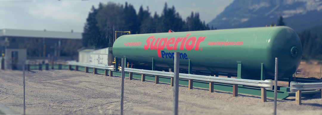 Commercial propane tanks